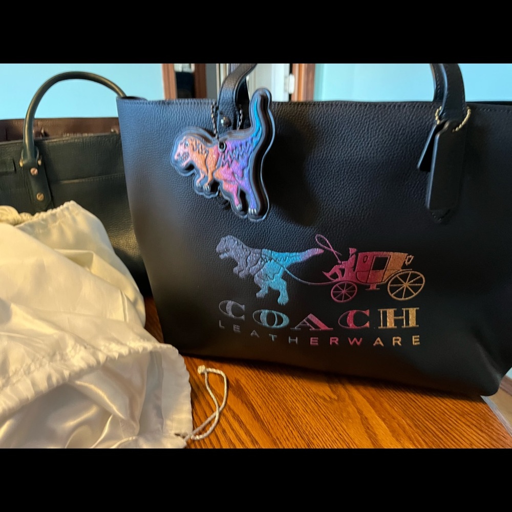 Coach T-Rex Tote Purse